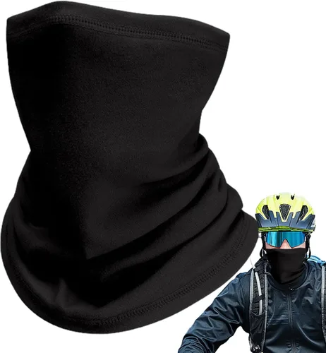 Vista 8 de BBAUER Bufanda para el cuello, bufanda de invierno resistente al viento, absorbe la humedad, transpirable