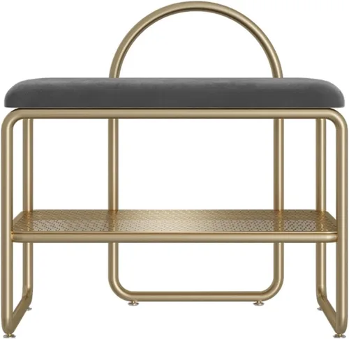 Vista 7 de Storage Benches Shoe Bench, Shoe Storage Bench,Storage Benches, Stable Shoe Rack with Cushion Padded Seat, Storage Shoe Shelf for Entryway, Living