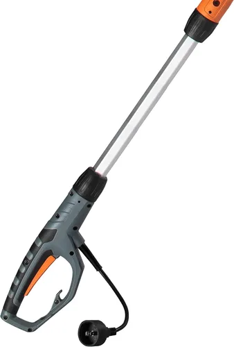 Vista 4 de Scotts Outdoor Power Tools PS45010S - Sierra de poste eléctrica con cable de 10 pulgadas, 8 amperios, cabeza ajustable, barra y cadena Oregon