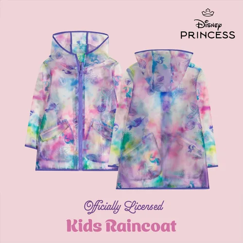 Vista 2 de ABG Accessories Abrigo de lluvia para niñas de 2 a 7 años de Disney Minnie, Mickey Mouse, Princess, Nickelodeon Paw Patrol