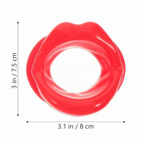 Vista 2 de ARTIBETTER 4 piezas de silicona más delgada para la cara, moldeador de labios, entrenador de sonrisa, tensador bucal para ejercicio muscular facial