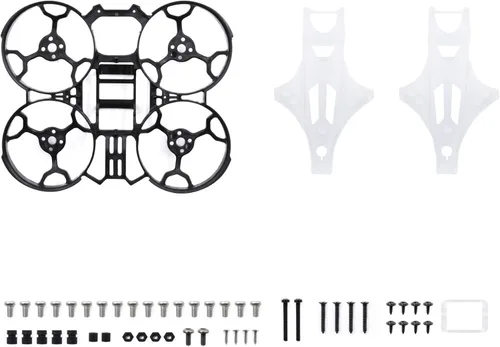 Vista 7 de INLIMA Accesorios para drones GEPRC GEP-TKP16 Marco adecuado para pensar P16 Drone Marco de fibra de carbono para DIY RC FPV Quadcopter Accesorios