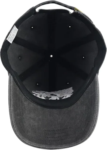Vista 4 de Bigfoot Sombreros para hombres y mujeres, divertido gorro de béisbol ajustable de algodón lavado bordado salvaje pie grande Sasquatch