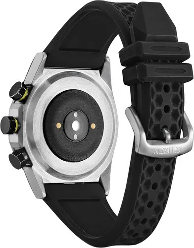 Vista 3 de Citizen CZ Smart Hybrid Smartwatch de acero inoxidable de 1.732in, seguimiento continuo de frecuencia cardíaca, actividad física, aplicación