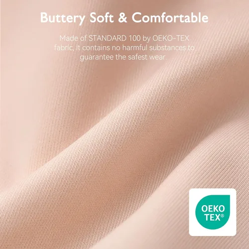 Vista 4 de Momcozy Nursing Bras for Breastfeeding, FB039 Comfort Support Seamless Maternity Bra, Pregnancy Sleep Bralette, Full-Coverage