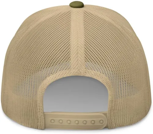 Vista 2 de Retro Divertido Sexy Gato Chica Oruga Mujer Camuflaje Con Puños Gorra Trucker