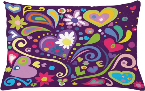 Vista 14 de Ambesonne Tiki Bar - Funda de cojín para cojín de hombre nativo con ilustración de dibujos animados, disfraz tribal prehistórico, funda de almohada