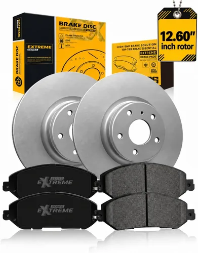 Vista 30 de TOVASTY Kit de freno trasero E-Coated para Honda Civic 2006-2015