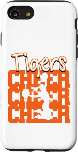 Vista 18 de Tigers Cheer Back to School Cheerleading Spirit O Case for iPhone 16