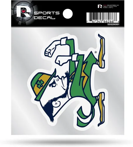 Vista 19 de Rico Industries NCAA - Calcomanía unisex para adultos con logotipo primario 4 x 4