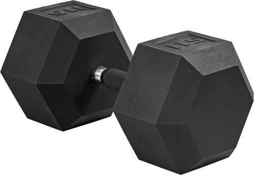 Vista 91 de CAP Barbell Peso de la mancuerna hexagonal recubierta, individual, 10-120 libras, múltiples opciones