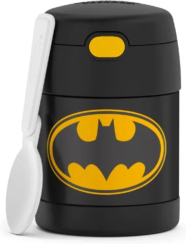Vista 43 de THERMOS FUNTAINER - Tarro de comida para niños con cuchara, 10 onzas, Baby Shark
