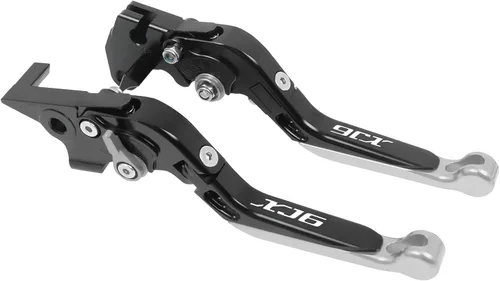 Vista 21 de Para Yamaha XJ6 N XJ6 para Diversion 2009 2020 2019 motocicleta ajustable CNC plegable extensible palanca de embrague de freno manija (Color : 10)