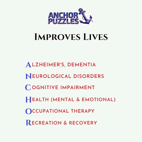 Vista 7 de Rompecabezas listo para despegar para adultos con Alzheimer y demencia Actividad cognitiva para personas mayores Herramienta de terapia