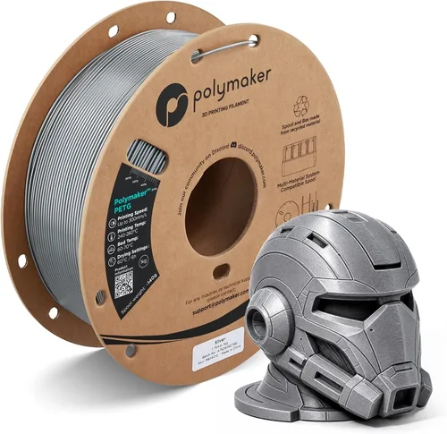 Vista 15 de Polymaker Filamento PETG de 0.07 in, 2.2 lbs, marrón militar Marrón (Army Brown)