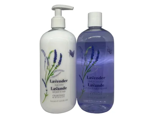 Vista 4 de Crabtree & Evelyn Iris Bath Set Gel de ducha y loción corporal Duo