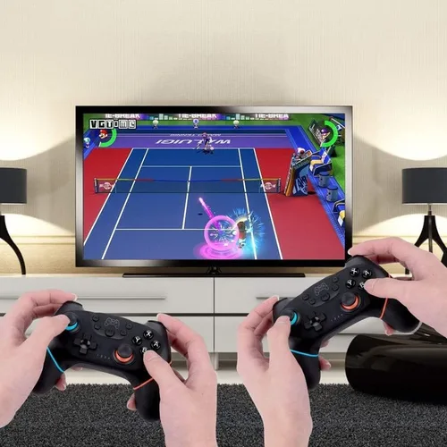 Vista 6 de Controlador de interruptor controlador profesional inalámbrico para interruptorSwitch LiteSwitch OLED interruptor remoto Gamepad con joystick