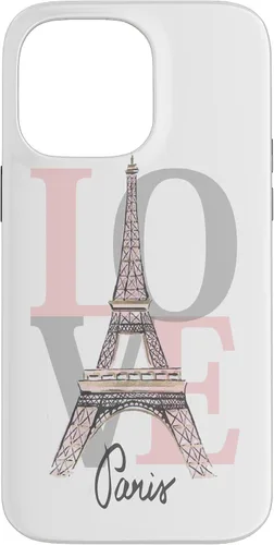 Vista 21 de Funda para iPhone 16 Paris Eiffel Tower - Love Paris Cute Trendy