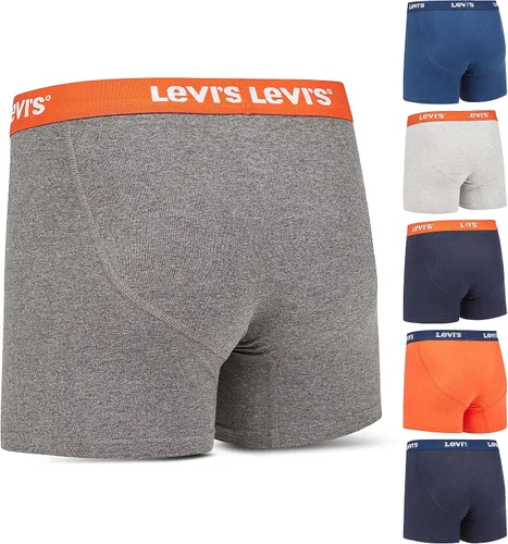 Vista 2 de Levi's Mens Boxer Briefs Breathable Cotton Underwear for Men Pack of 6