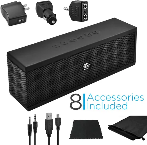Vista 2 de Ematic EP205 Kit de accesorios para tabletas y iPad con altavoz Bluetooth