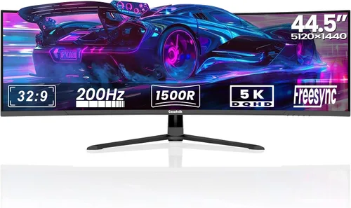 Vista 15 de Gawfolk - Monitor curvo de juegos de 27 pulgadas, 144Hz/180Hz, monitor de PC Full HD 1080P, pantalla de computadora sin marco de 1800R