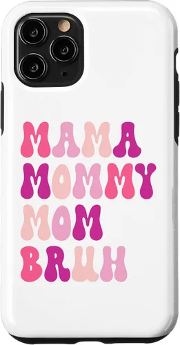 Vista 29 de Ma Mama Mommy Mom Bruh Funny Boy Mom Mothers Day Case for iPhone 17