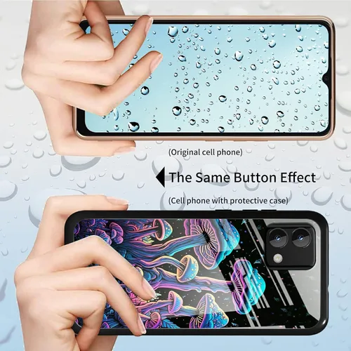 Vista 301 de Funda para Motorola Moto G Stylus 5G 2021 de vidrio templado, funda negra con diseño de mujer negra africana para mujeres y hombres, antiarañazos, a