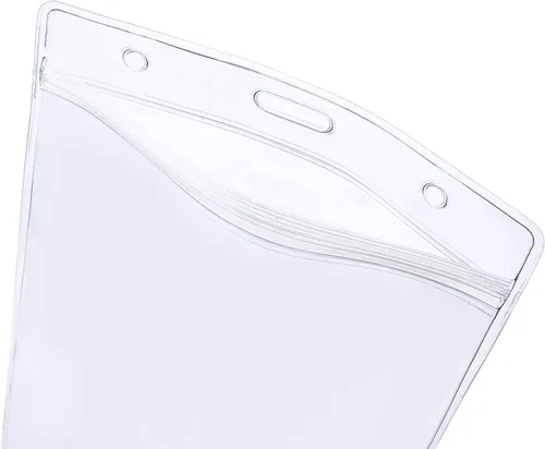 Vista 3 de 12 soportes transparentes extra grandes de 6 x 4 para pasaporte, efectivo, boletos de avión, recibos, tarjetas de crédito, etc