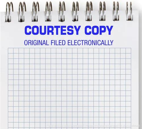 Vista 3 de Copia de cortesía autoentintada, sello original archivado electrónicamente, suministros de escritorio para computadora, hasta 5K impresiones