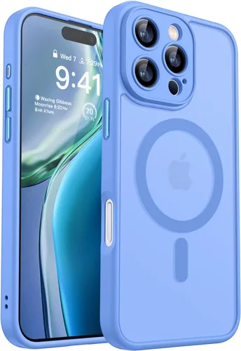 Vista 17 de CANSHN Funda magnética compatible con iPhone Air (6.5 pulgadas), mejorada [protección completa de la cámara] [compatible con Magsafe]
