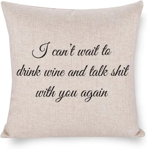 Vista 18 de Valentine Pillow Cases for Home Decor I Just Really Really Love You Throw Pillow Cover with Zipper Farmhouse Cushion Cover Cases 16"x16" Romantic