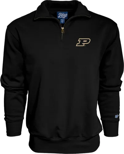 Vista 71 de Blue 84 Sudadera con cremallera de un cuarto para hombre de la NCAA
