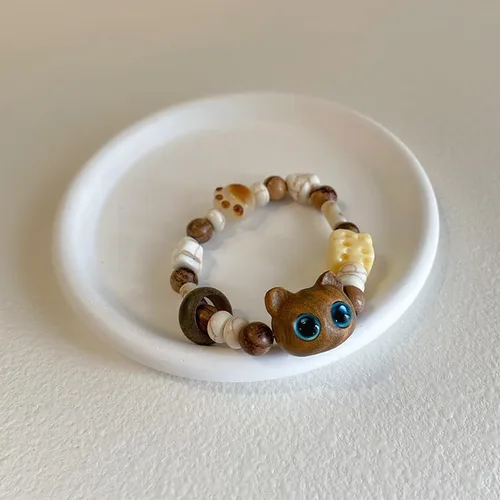 Vista 5 de Pulseras Y2k Y2k, accesorios estéticos, accesorios estéticos, pulsera estética Y2k para mujer, material de preparación