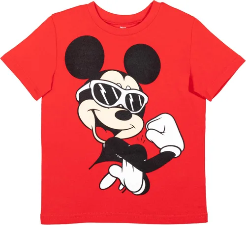 Vista 3 de Disney Mickey Mouse - Conjunto de 4 piezas de camiseta sin mangas para niños