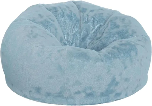Vista 16 de Flash Furniture - Sillón puf color liso Lavender Dot