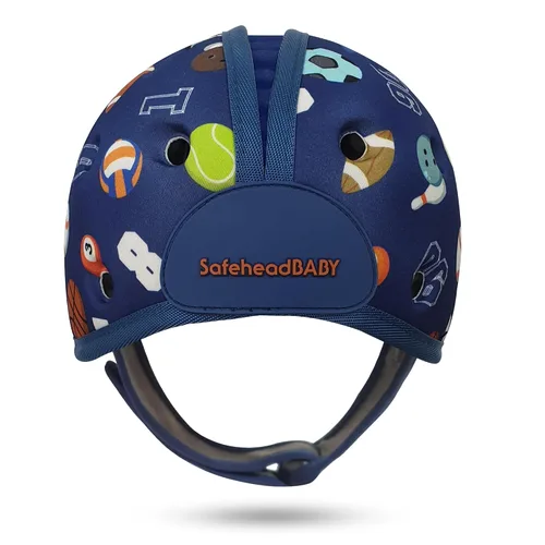Vista 10 de Casco protector de cabeza de bebé suave para gatear y caminar de 7 a 24 meses - Casco de seguridad infantil ultraligero y transpirable que crece