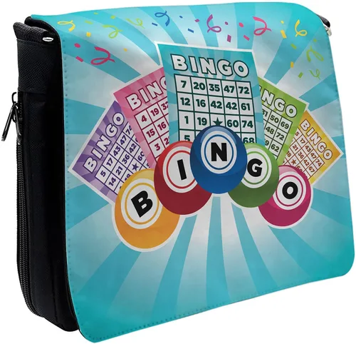 Vista 2 de Ambesonne Multicolor Cross Body Messenger Bags