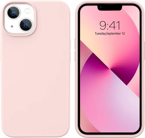 Vista 11 de BENTOBEN Funda para iPhone 13 Mini, iPhone 13 Mini, ajuste delgado, silicona líquida, gel suave, antiarañazos, a prueba de golpes, funda protectora