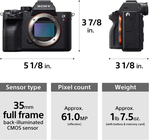 Vista 8 de Sony α7R IV - Cámara de lente intercambiable sin espejo de pantalla completa (ILCE7RM4/B)