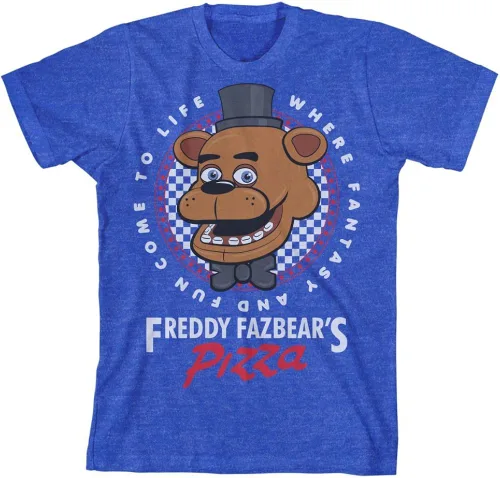 Vista 2 de Camiseta juvenil de Five Nights at Freddy's Pizza con licencia