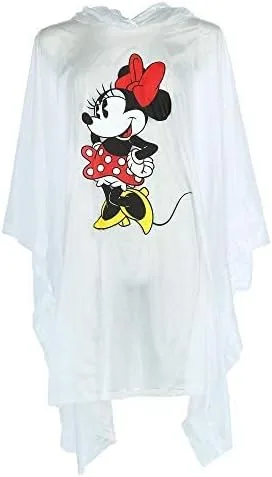 Vista 2 de Jerry Leigh Disney Classic - Poncho de lluvia de Mickey y Minnie (2 unidades), transparente para adultos