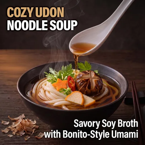 Vista 2 de Nongshim Fresh Udon Bowl, fideos Udon instantáneos coreanos gruesos
