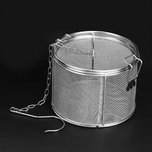 Vista 9 de Colador de bolas de té, condimentos de sopa de acero inoxidable, filtro de especias de separación, infusor de bolas de té de malla extrafina para té