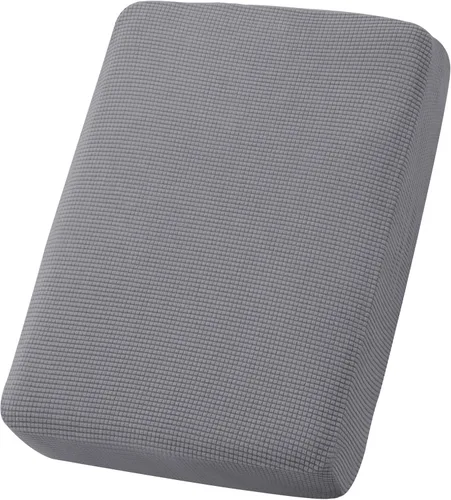 Vista 19 de ADPON Fundas de sofá modular, funda de cojín para sofá o sillón en forma de L, funda separada para sofá seccional izquierdo o derecho (1 diván, gris)