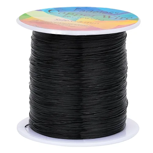 Vista 37 de Alambres de cobre resistentes al deslustre de 65.6 pies, alambre de cobre para electrocultura en jardinería, alambre de cobre de calibre 16, cables