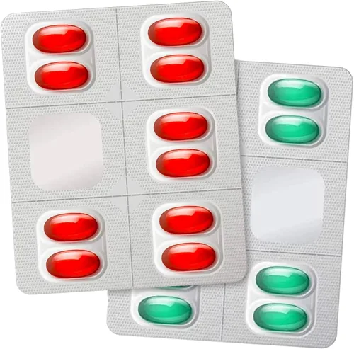 Vista 2 de HealthA2Z® Diurno y nocturno Medicina para el resfriado y la gripe Potente alivio diurno y nocturno multisíntomas
