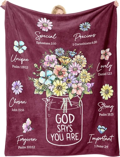 Vista 9 de Regalos cristianos para mujeres, regalos de cumpleaños para mujeres Blanco
