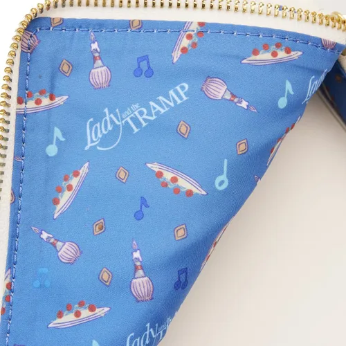 Vista 8 de Loungefly Disney Lady and the Tramp Book Crossbody Bag