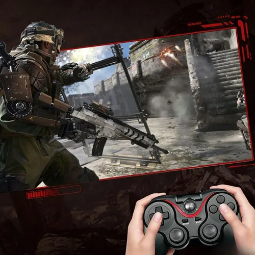 Vista 7 de Yoidesu X3 Gaming Controller for Android for IOS Mobile Phone TV Computer CP VR, Dual Vibration Wired BT Game Remote Gamepad Joystick with Built in