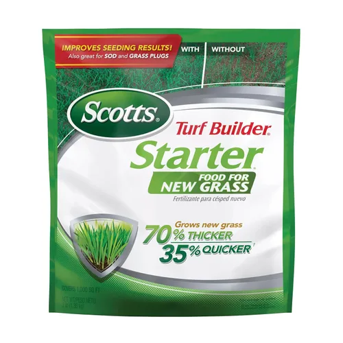 Vista 13 de Scotts Turf Builder - Alimento de inicio para césped nuevo, 15 libras (paquete de 2)